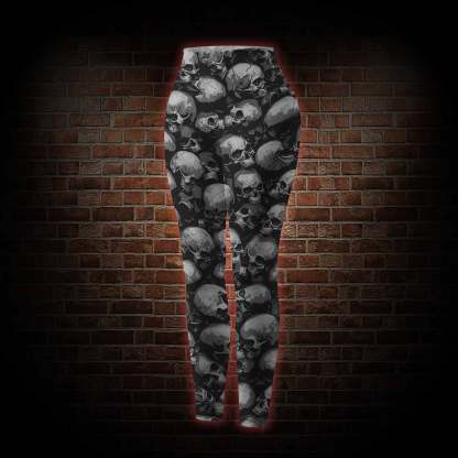 Skulls Women's Tight-Fitting Pants