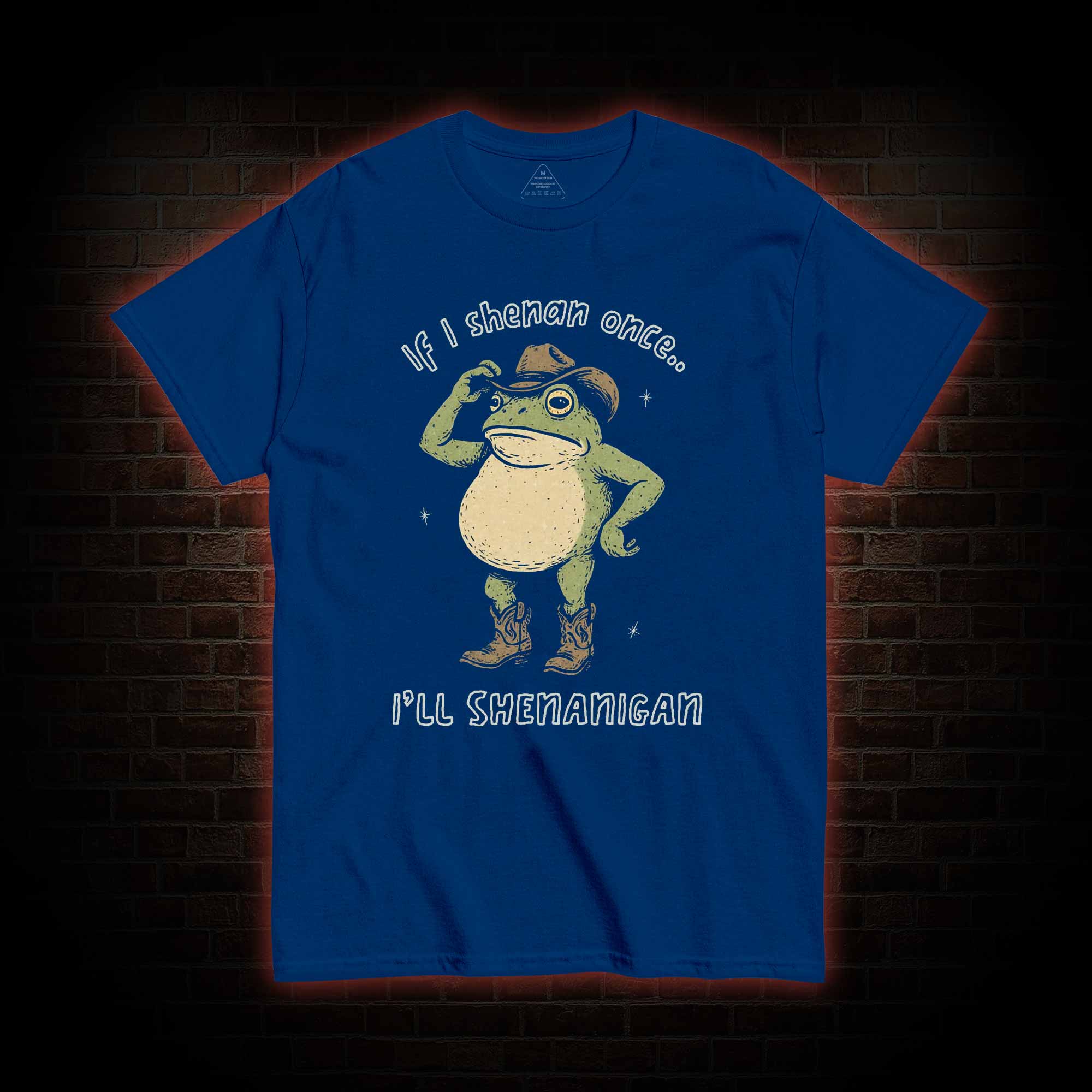 If I Shenan once... I'll Shenanigan T-shirt