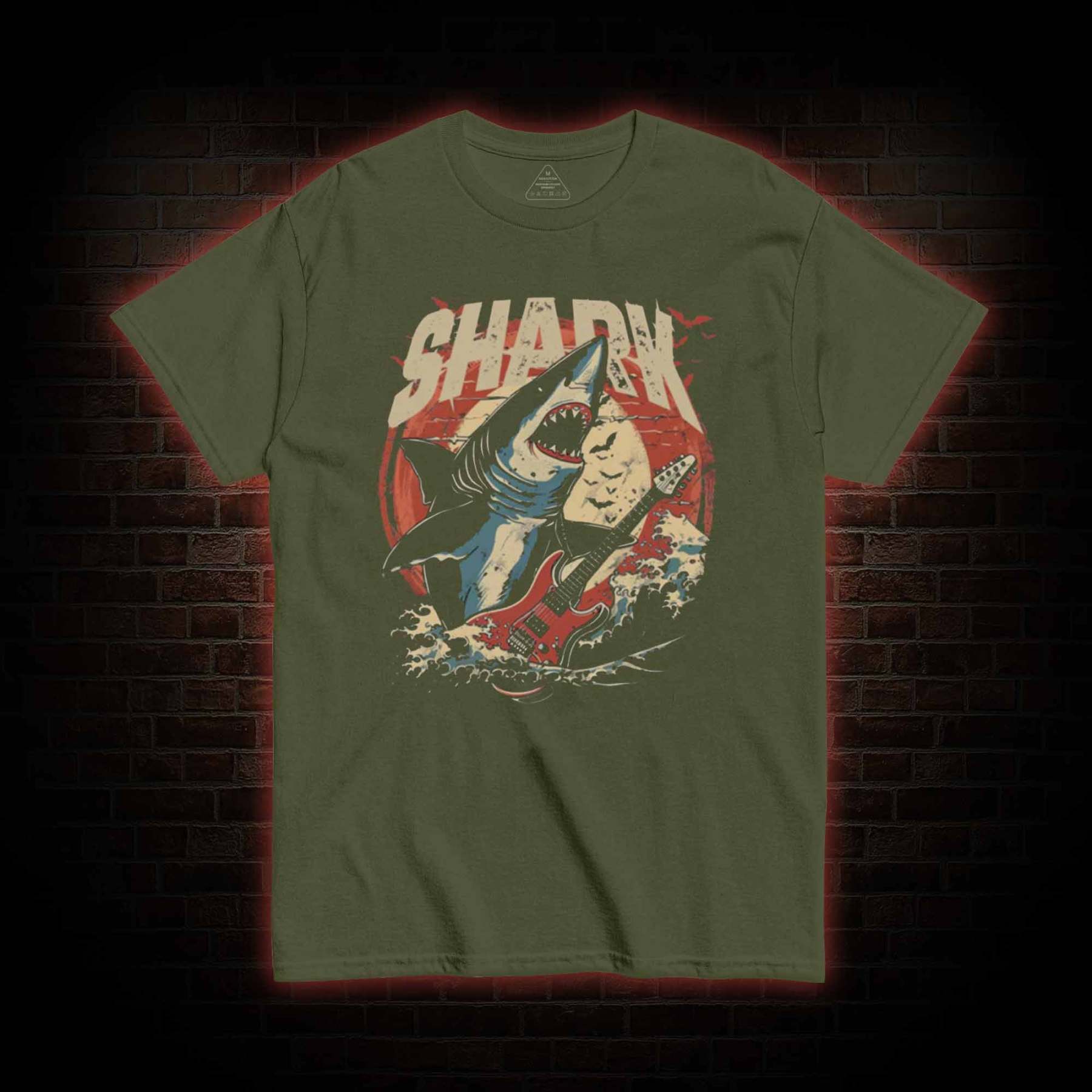 Guitarist Shark T-Shirt 