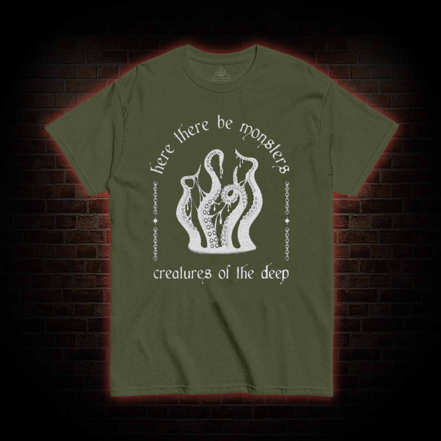 Here There Be Monsters T-Shirt 