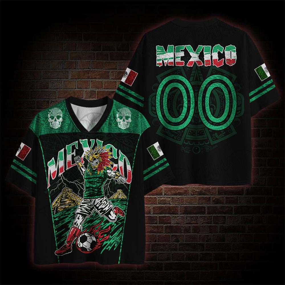 Personalized Mexico Mesh Jersey