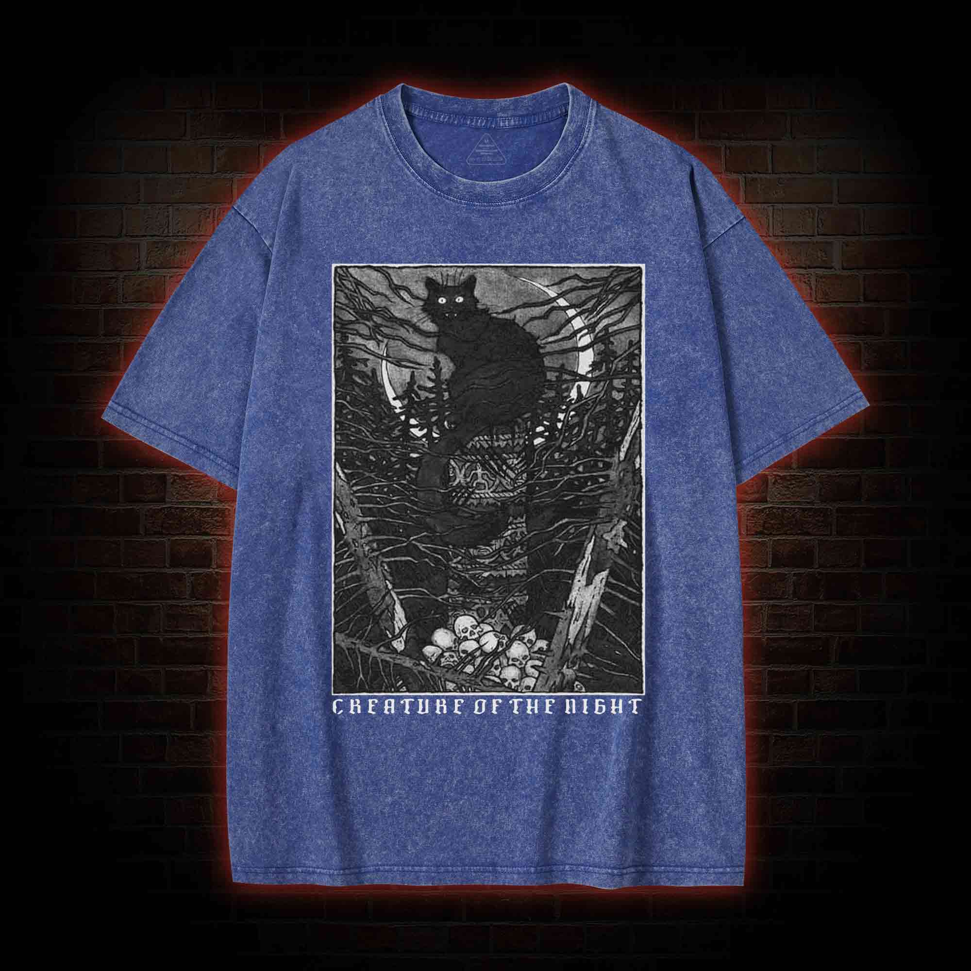 Creature of the Night Washed T-shirt