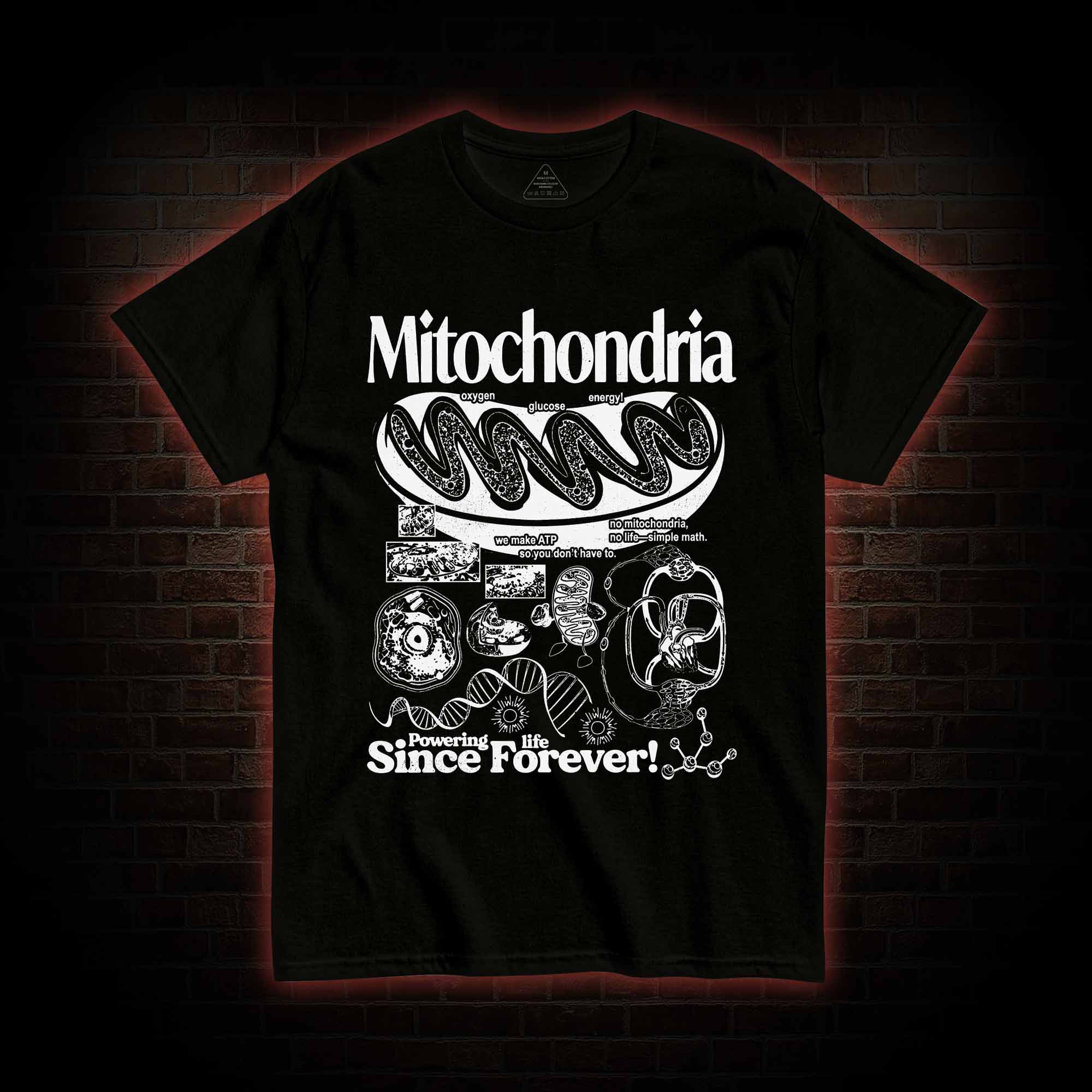 Mitochondria Vintage T-shirt