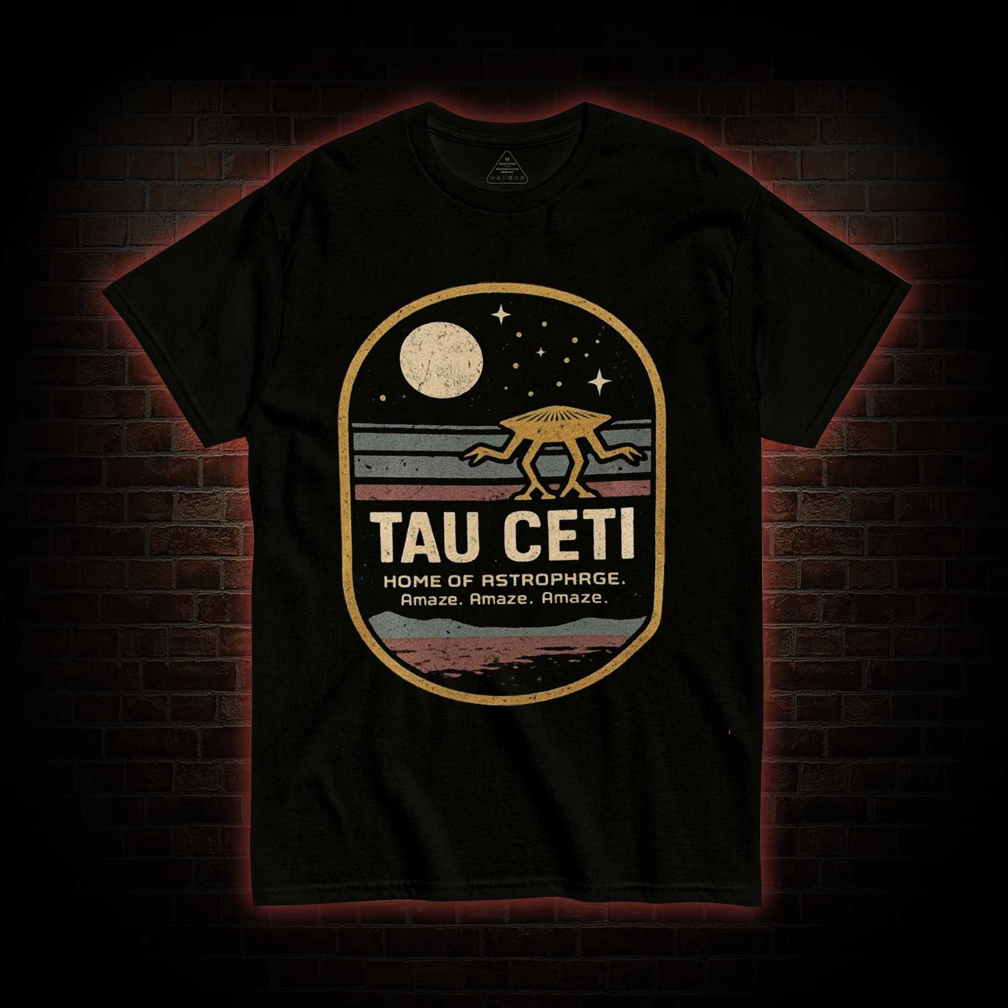 Retro Tau Ceti T-shirt