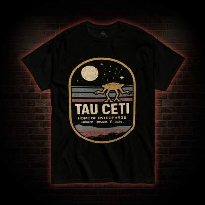 Retro Tau Ceti T-shirt