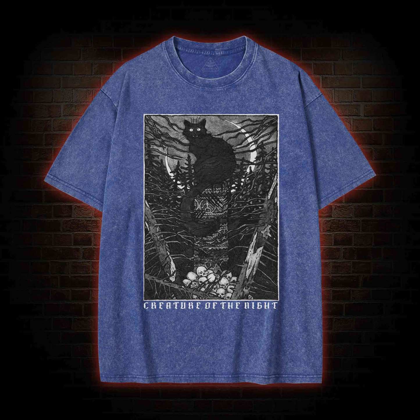 Creature of the Night Washed T-shirt