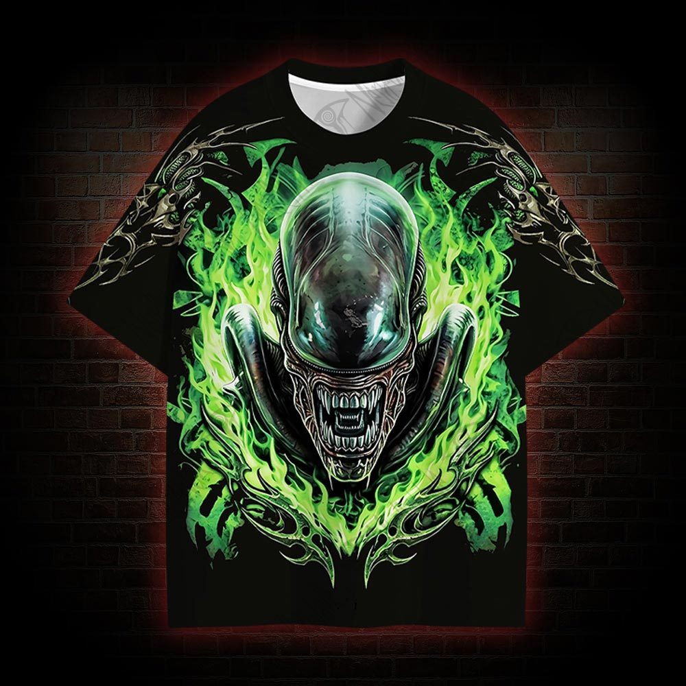 Perfect Organism Alien Horror T-shirt