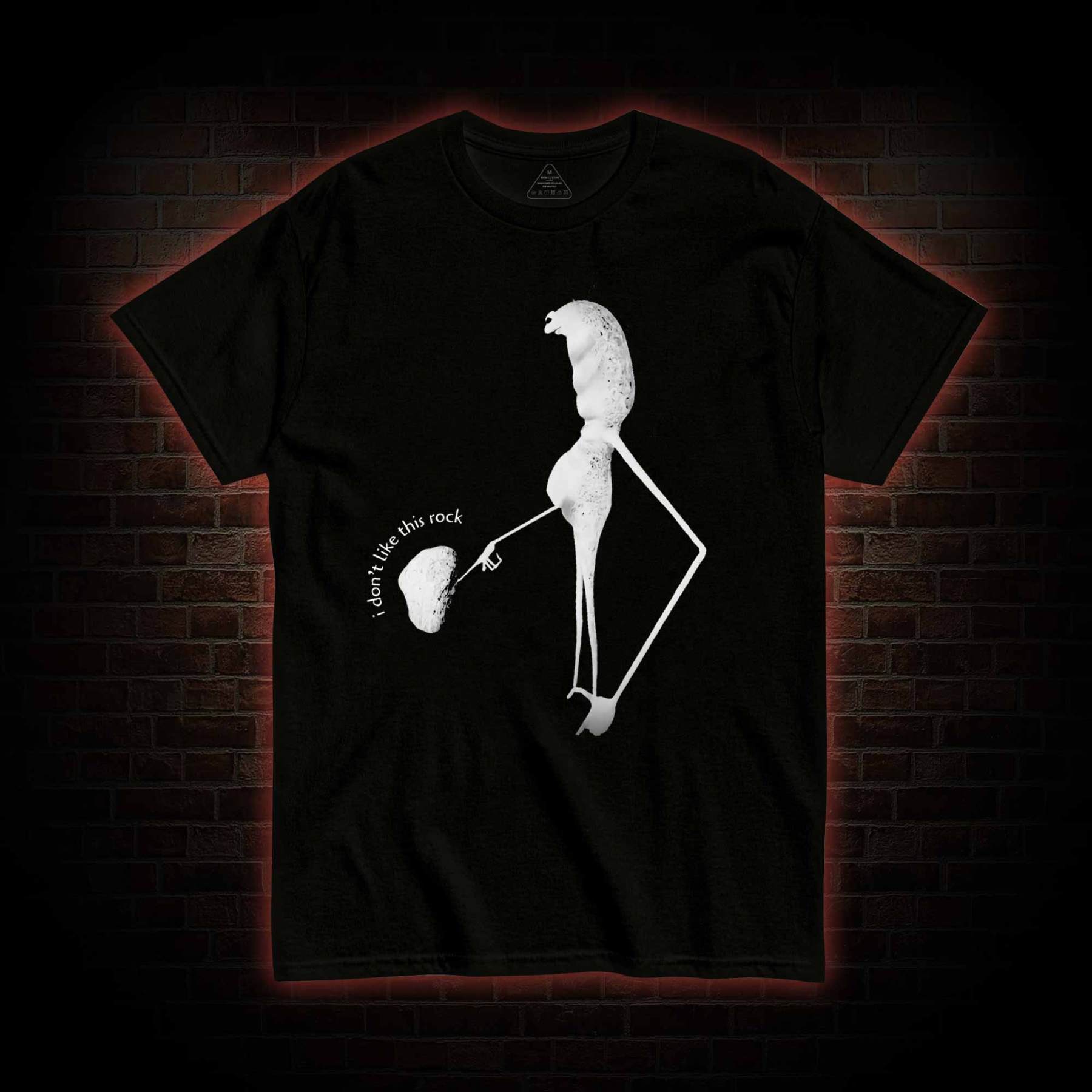 I Don't Like This Rock Meme T-shirt