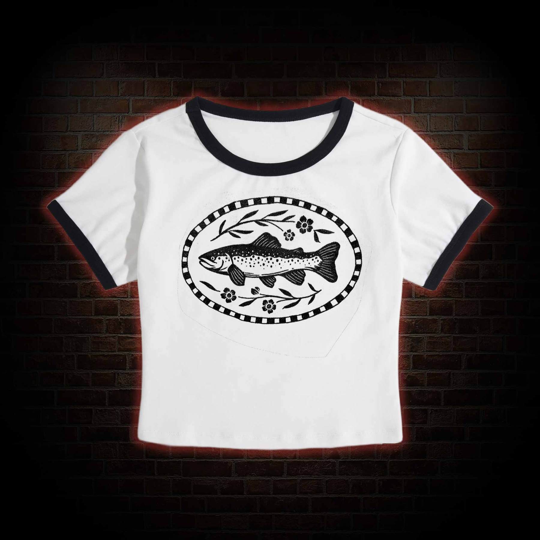 Trout Baby Tee