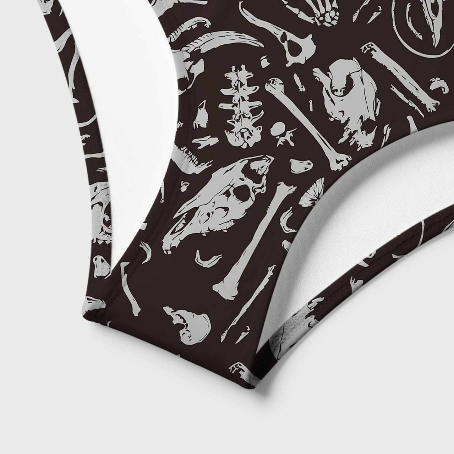 Dinosaur Fossils Women's Adjustable Tie-Strap Bikini