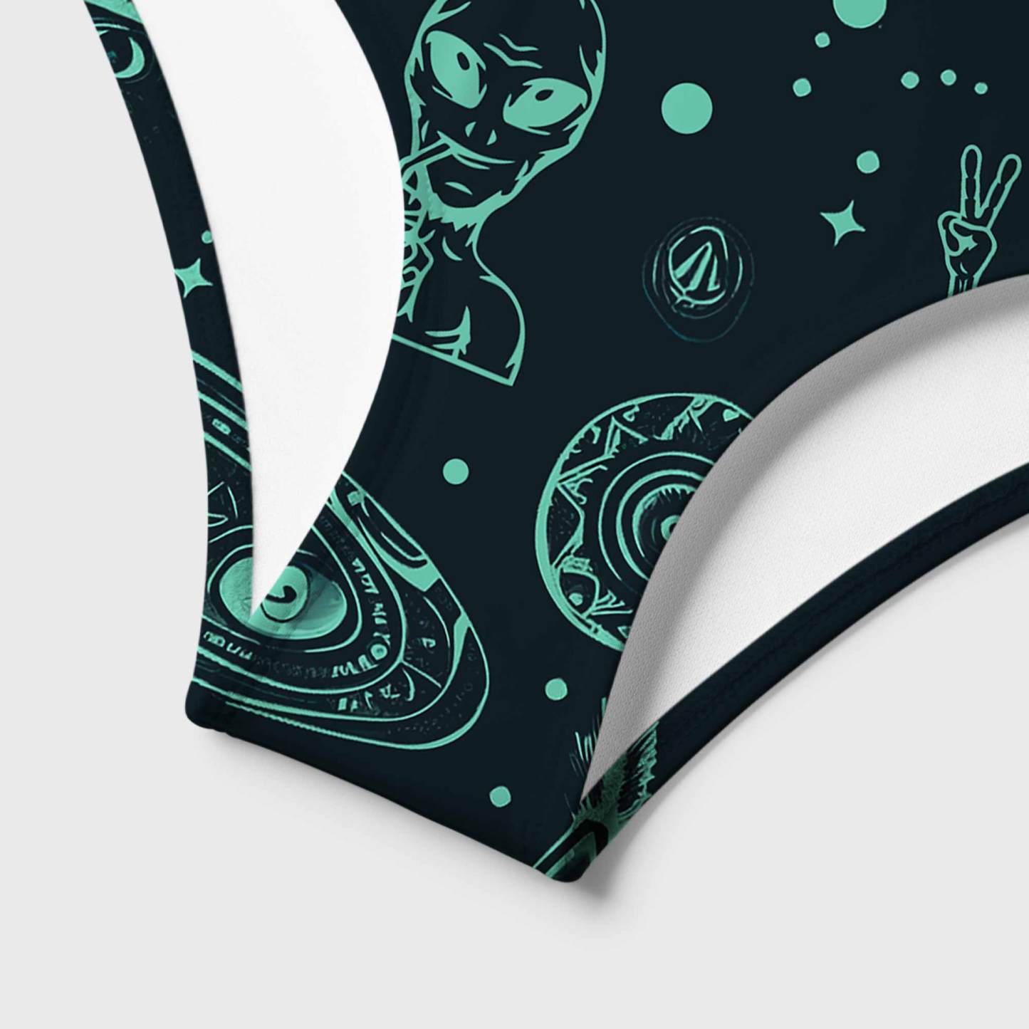 Outer Space Women's Adjustable Tie-Strap Bikini