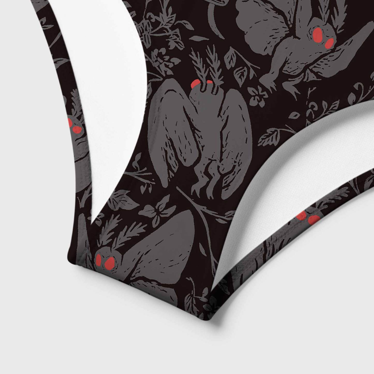 Mothman in the Jungle Women's Adjustable Tie-Strap Bikini