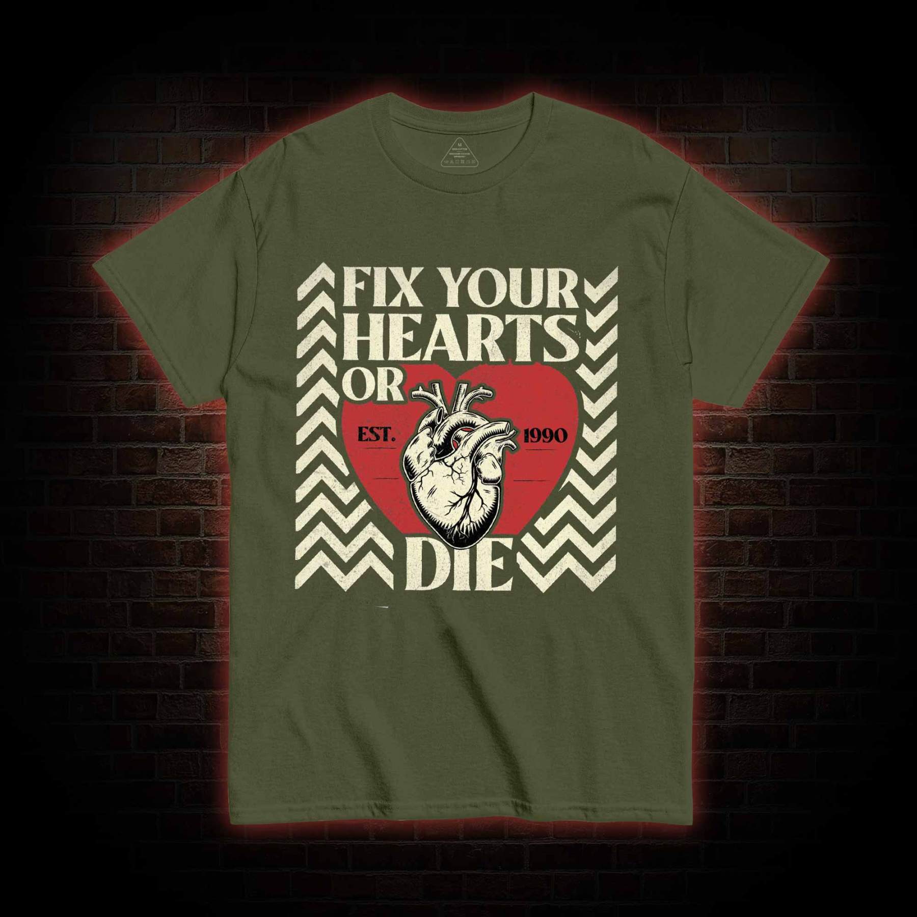 Fix Your Hearts or Die T-shirt