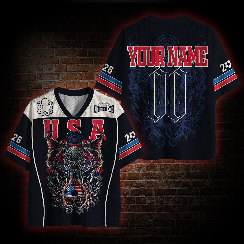 Personalized Eagle of Cthulhu Mesh Jersey