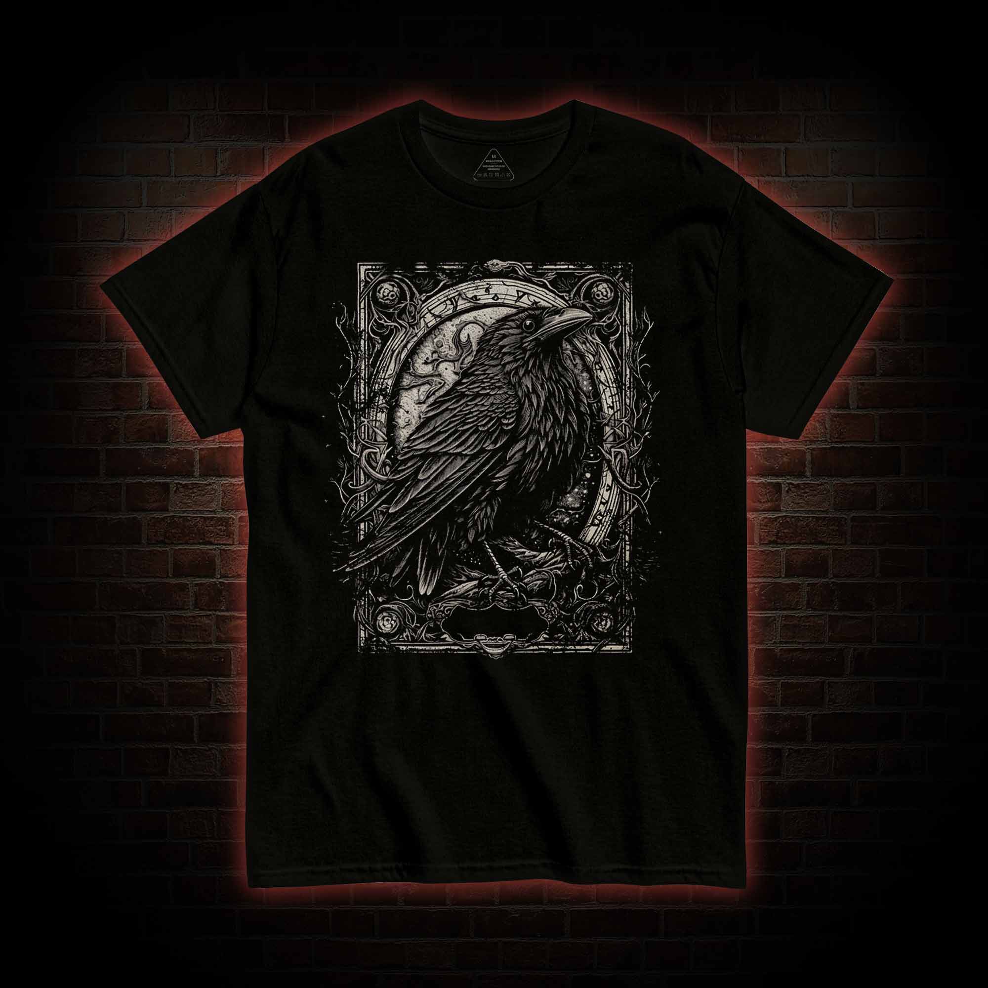 Tarot Card Crow T-Shirt 