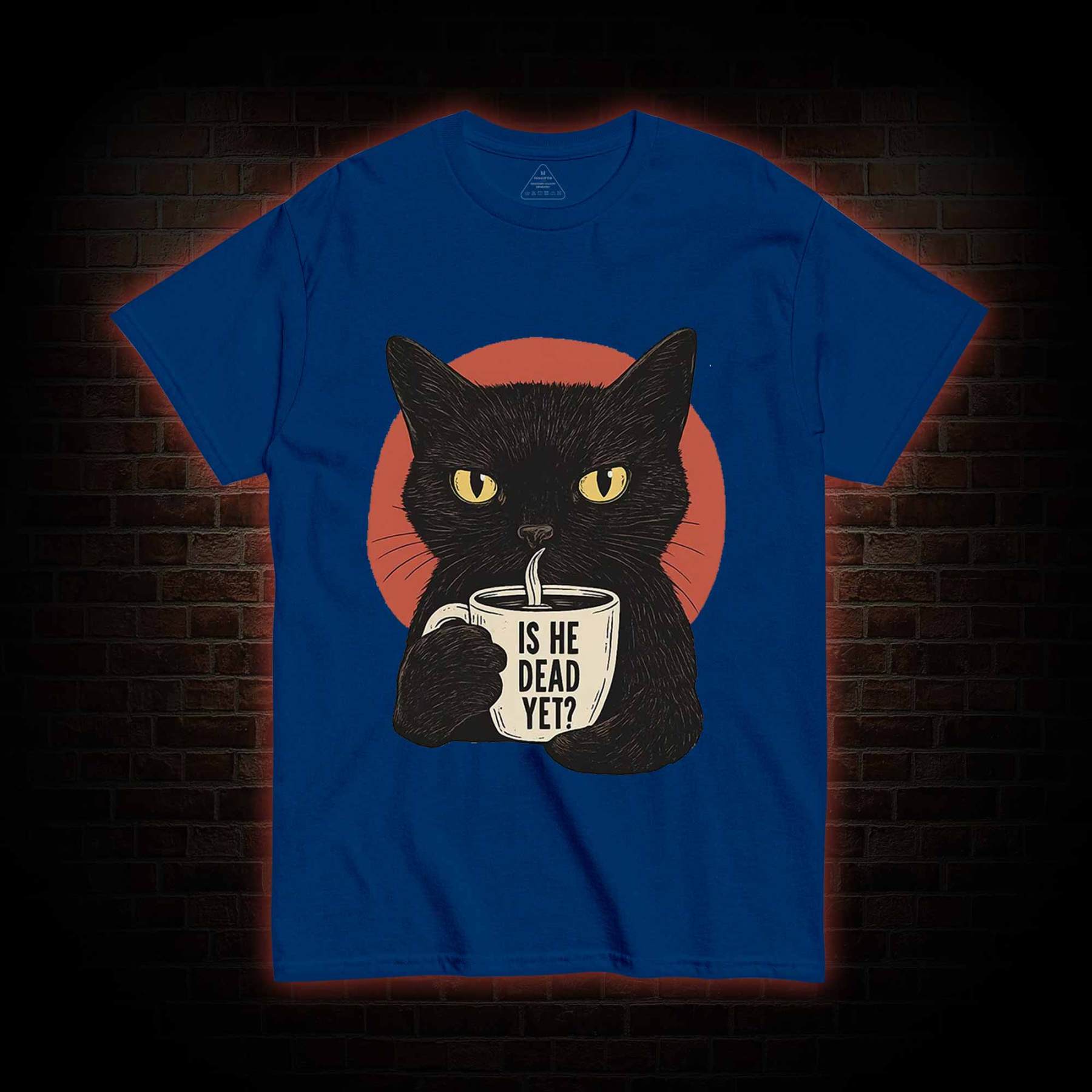 Is He Dead Yet Cat T-shirt