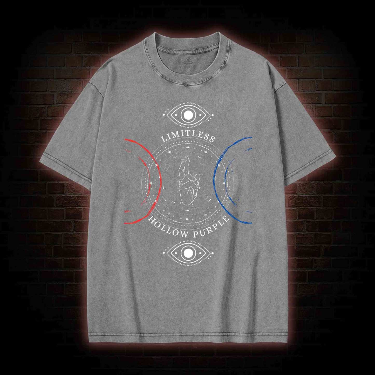 Hollow Purple Washed T-shirt