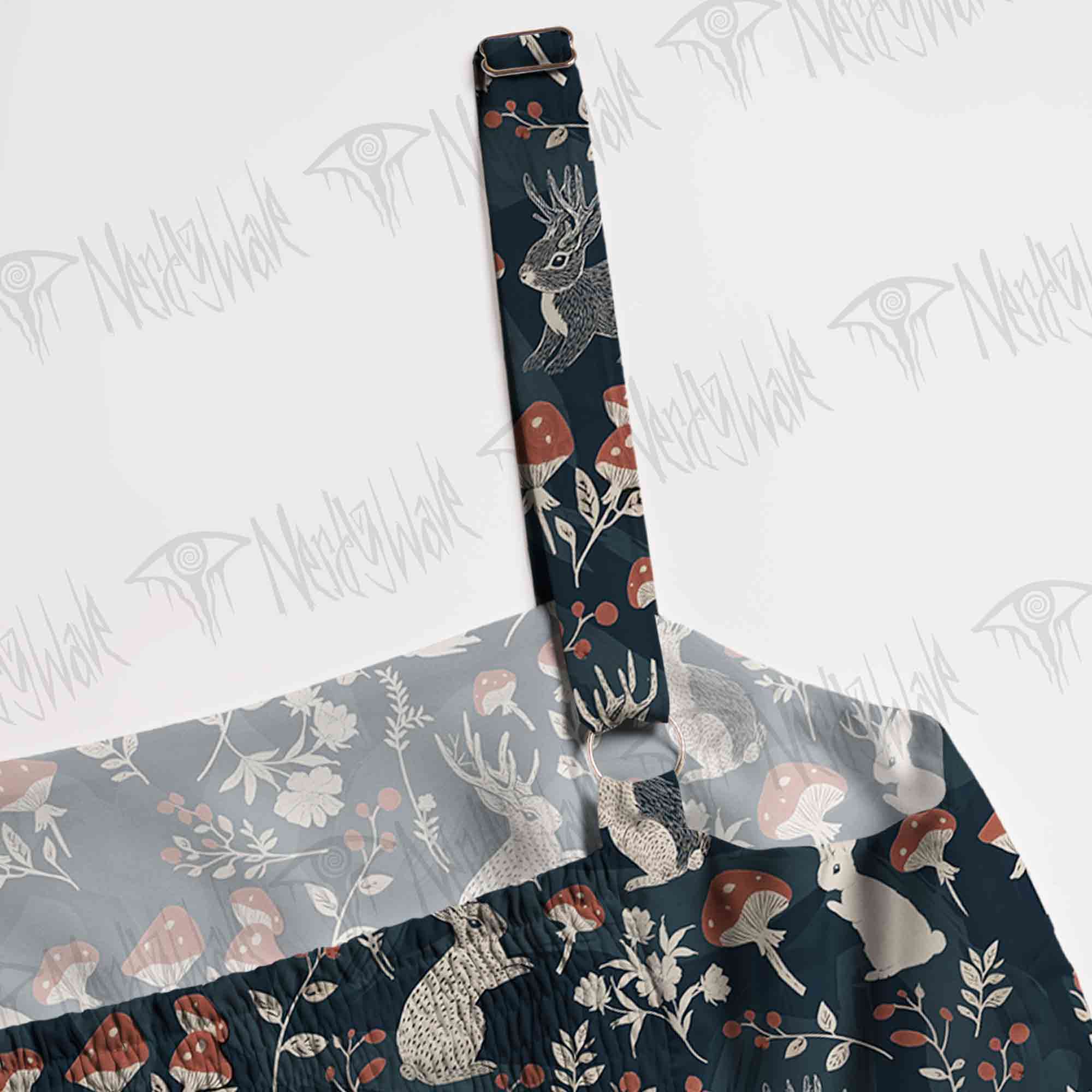 Jackalope Spaghetti Strap Long Dress