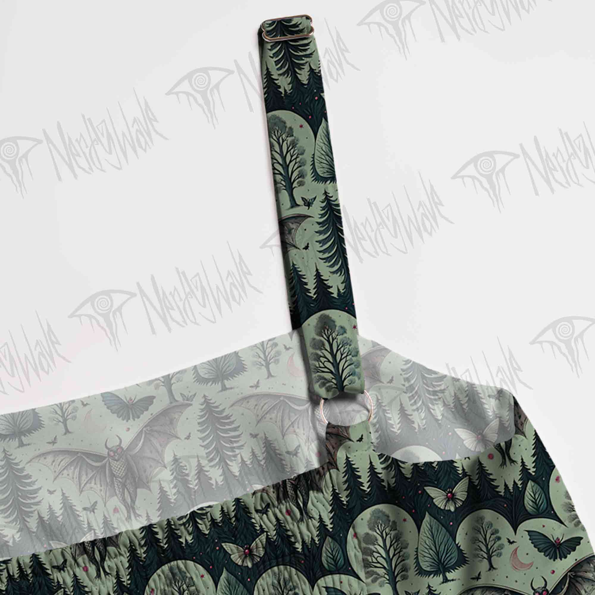 Home of the Mothman Spaghetti Strap Long Dress