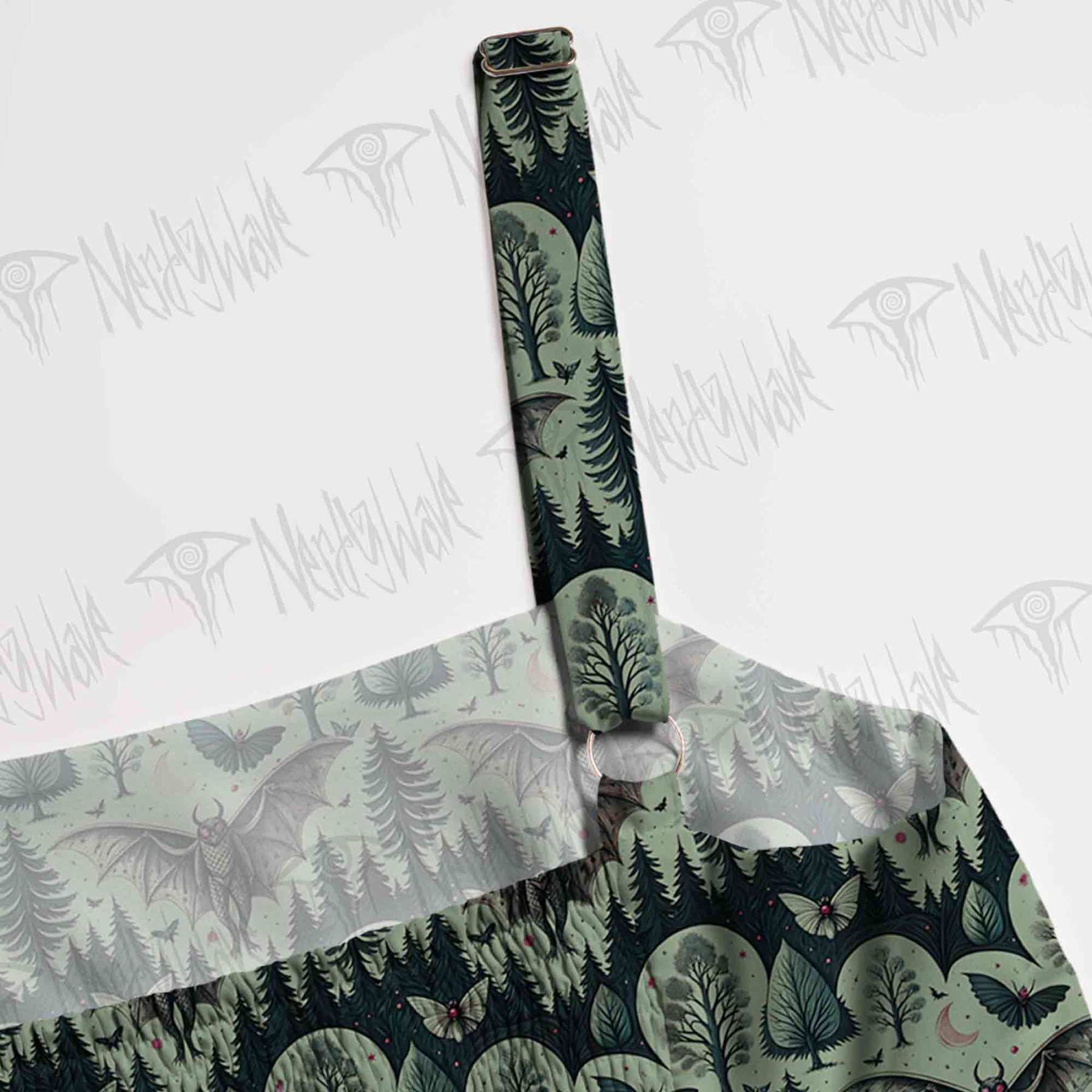 Home of the Mothman Spaghetti Strap Long Dress