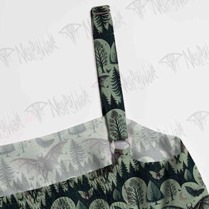 Home of the Mothman Spaghetti Strap Long Dress