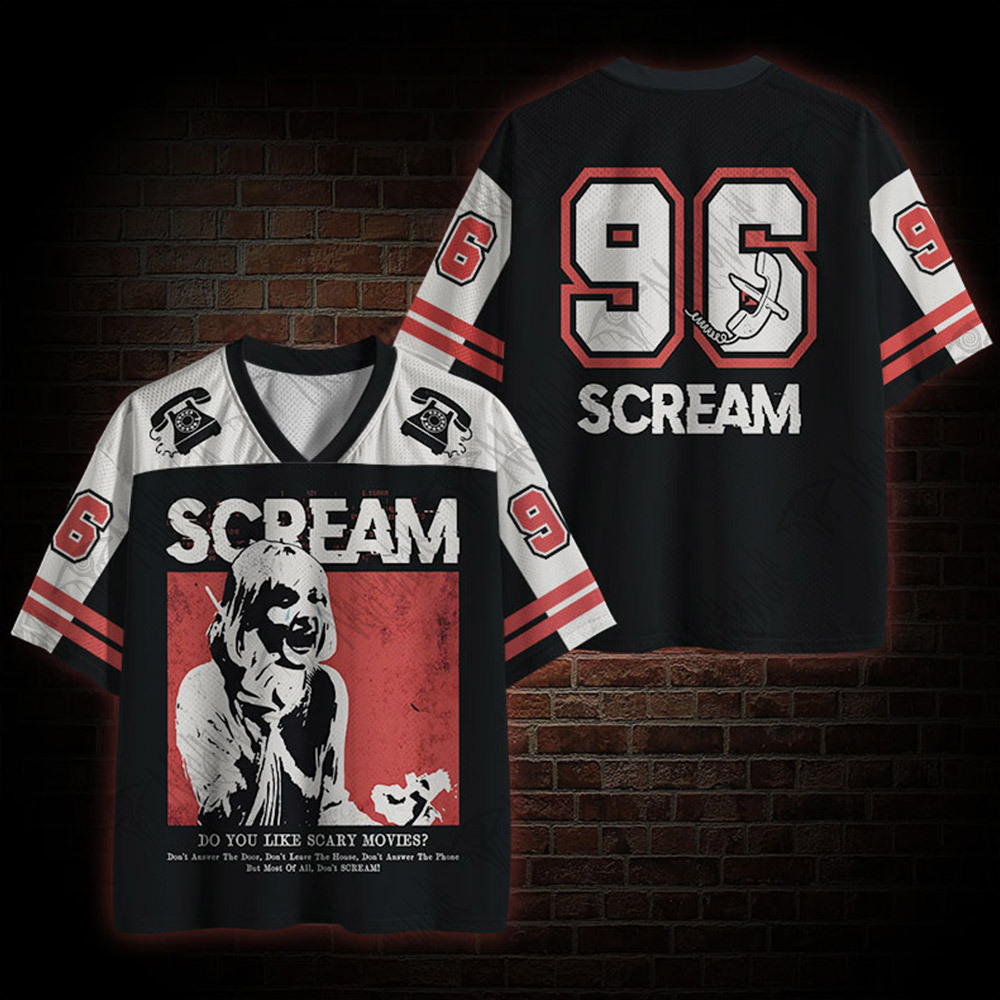 Do You Like Scary Movies Mesh Jersey