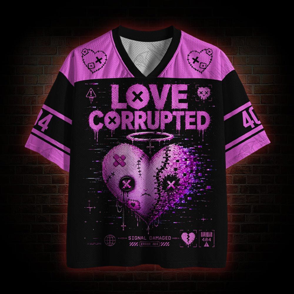 Love Corrupted Mesh Jersey