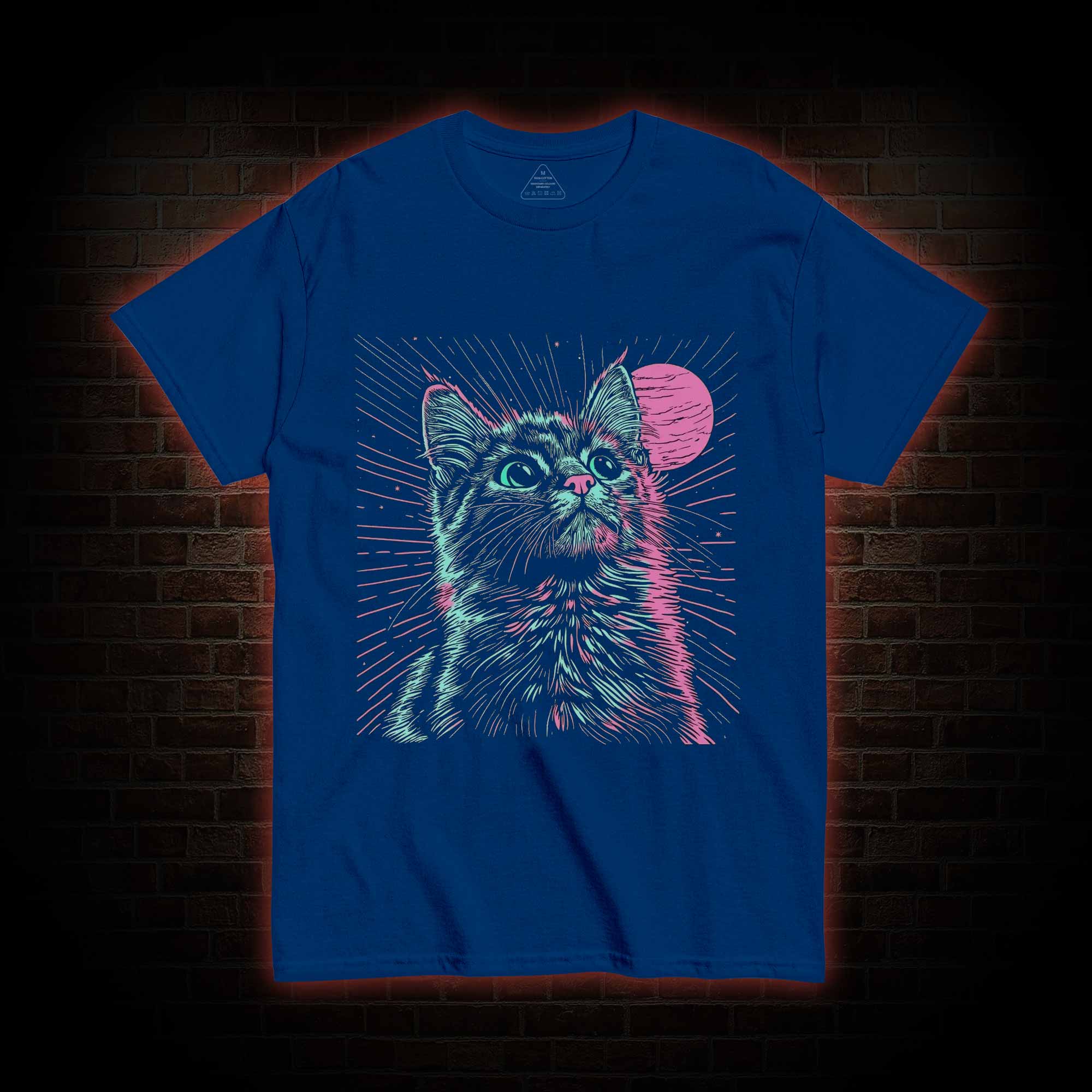 Psychedelic Cat T-shirt