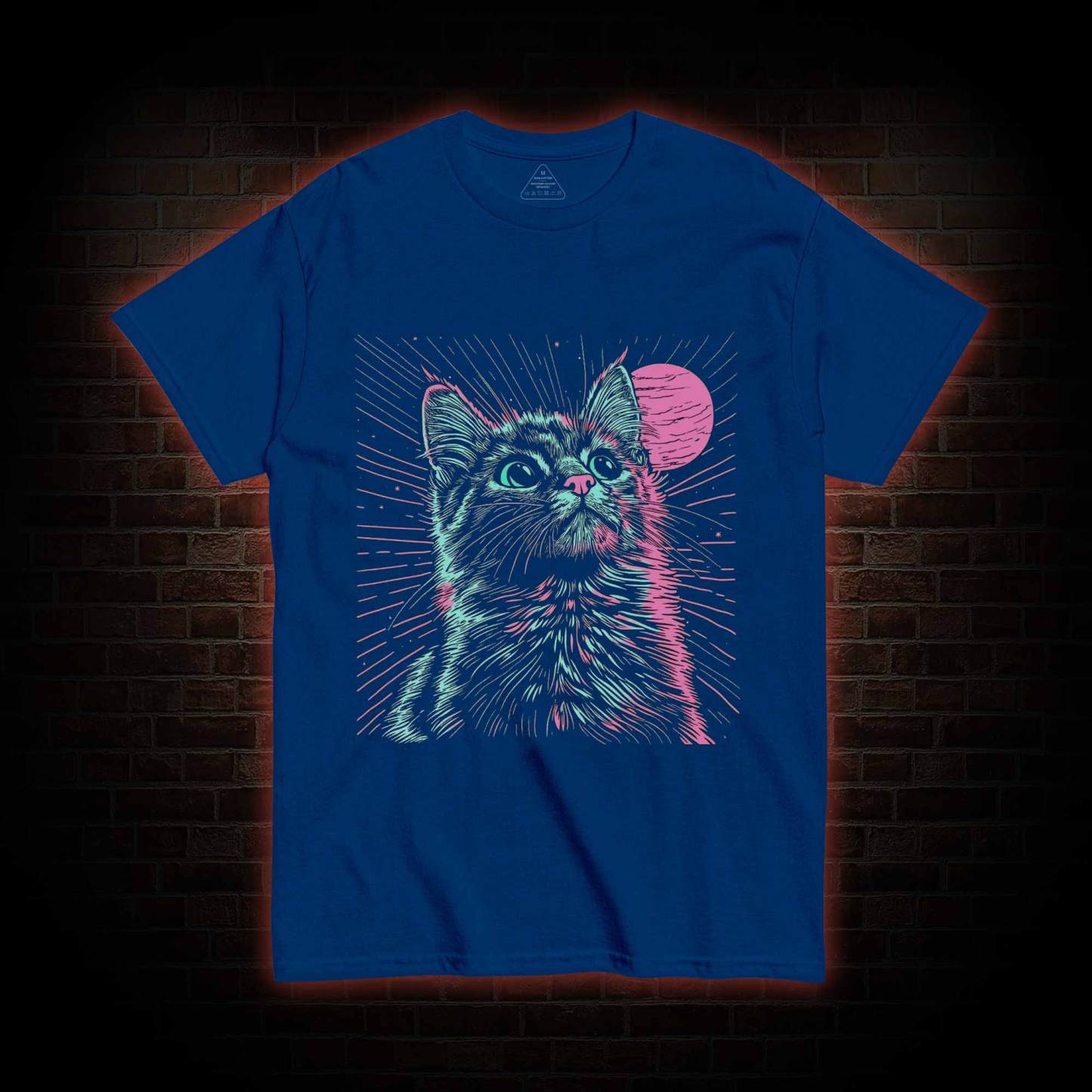 Psychedelic Cat T-shirt