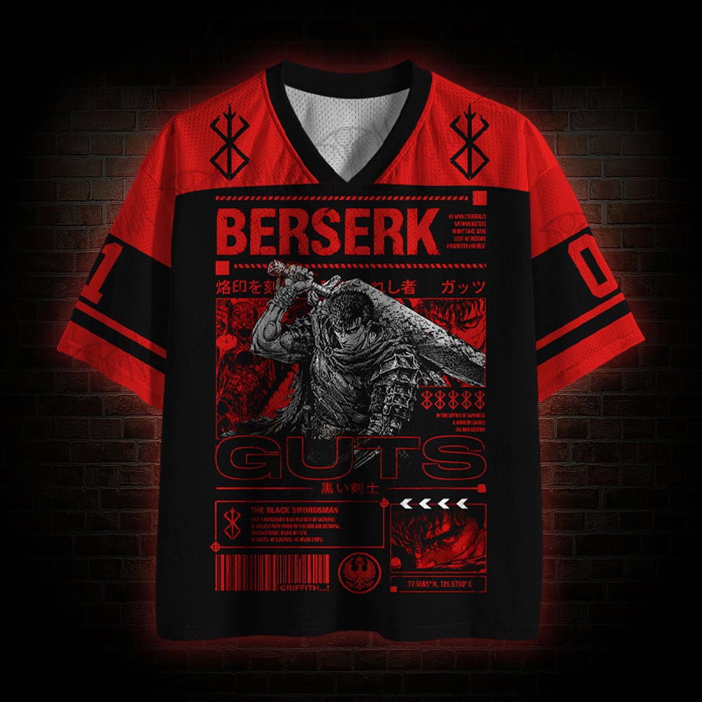 The Black Swordsman Mesh Jersey