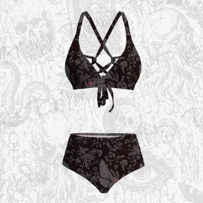 Mothman in the Jungle Bikini Set
