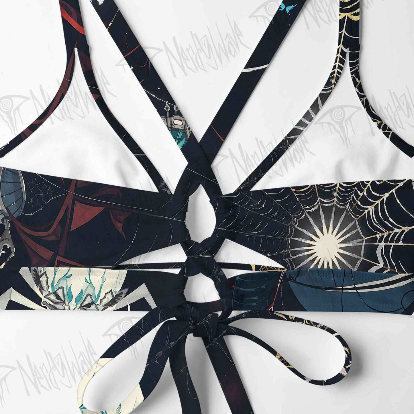 Shadowy Spiders Bikini Set