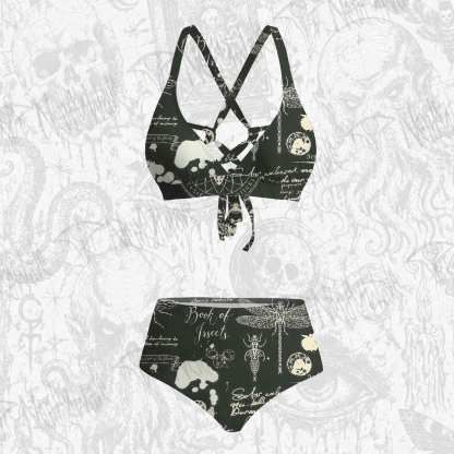 Retro Insects Bikini Set