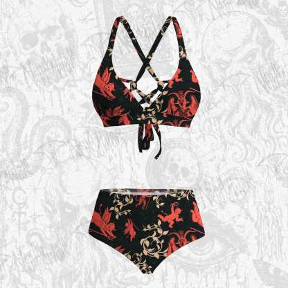 Devil Bikini Set