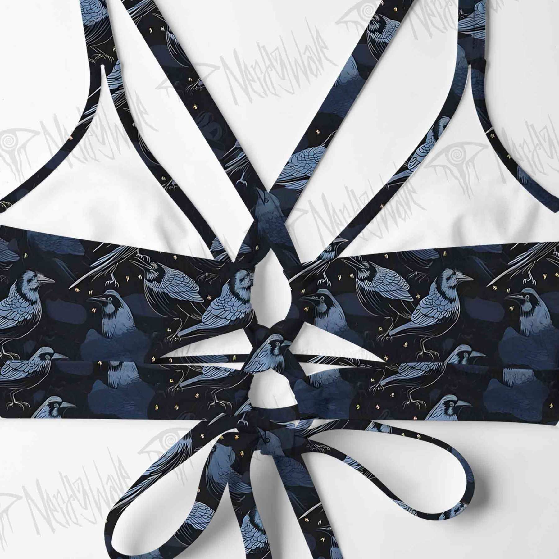 Crows at Night Bikini Set