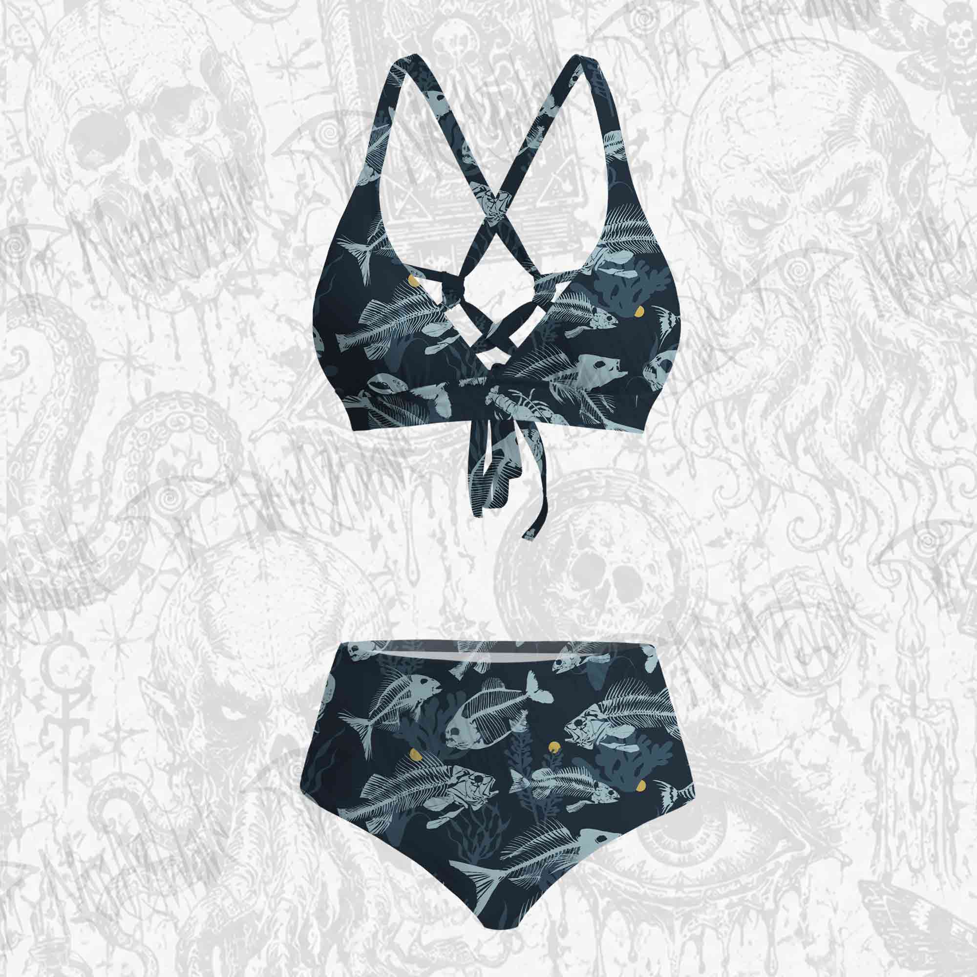 Fish bones Bikini Set