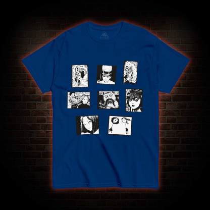 Retro Horror Manga T-shirt