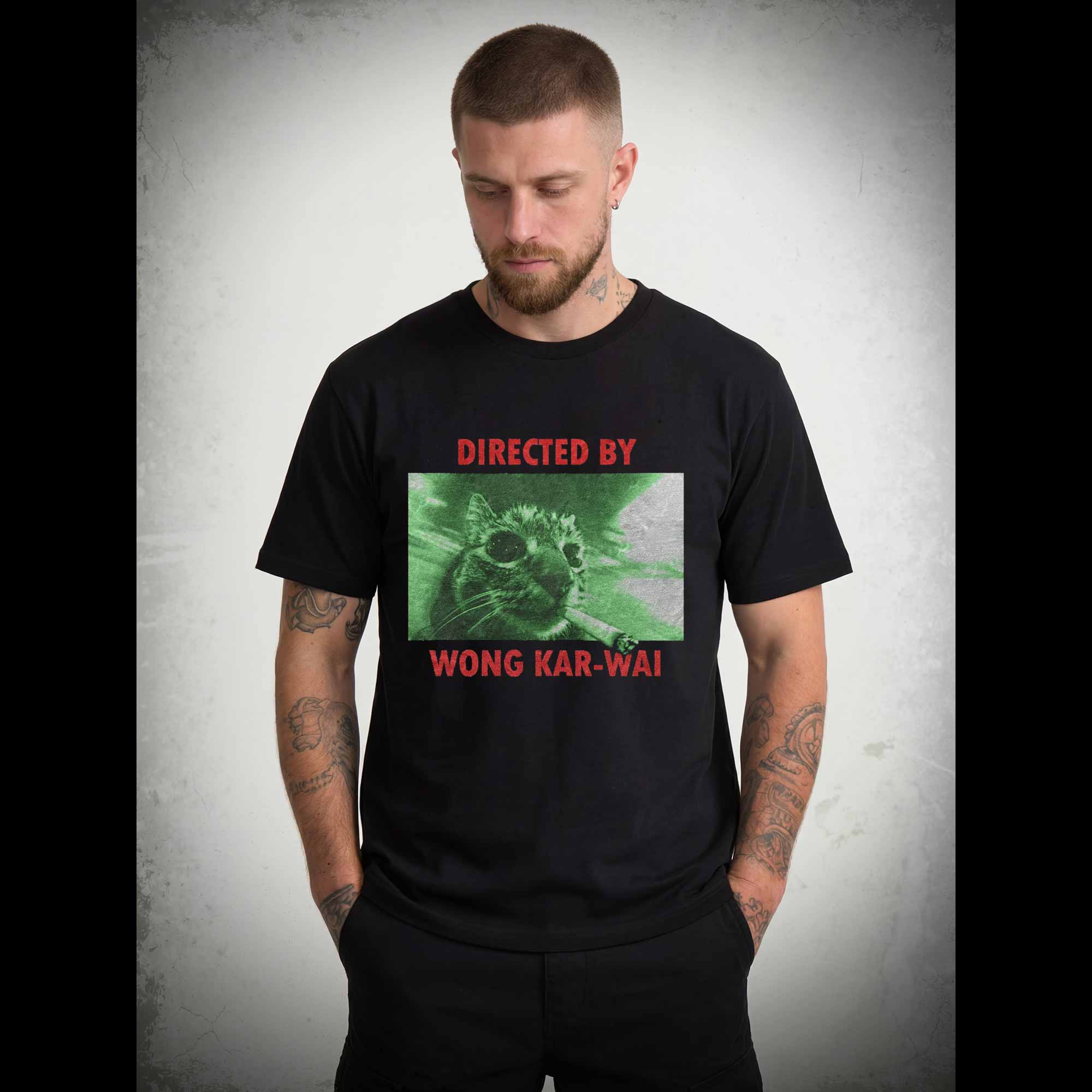 Wong Kar-wai Cat T-shirt