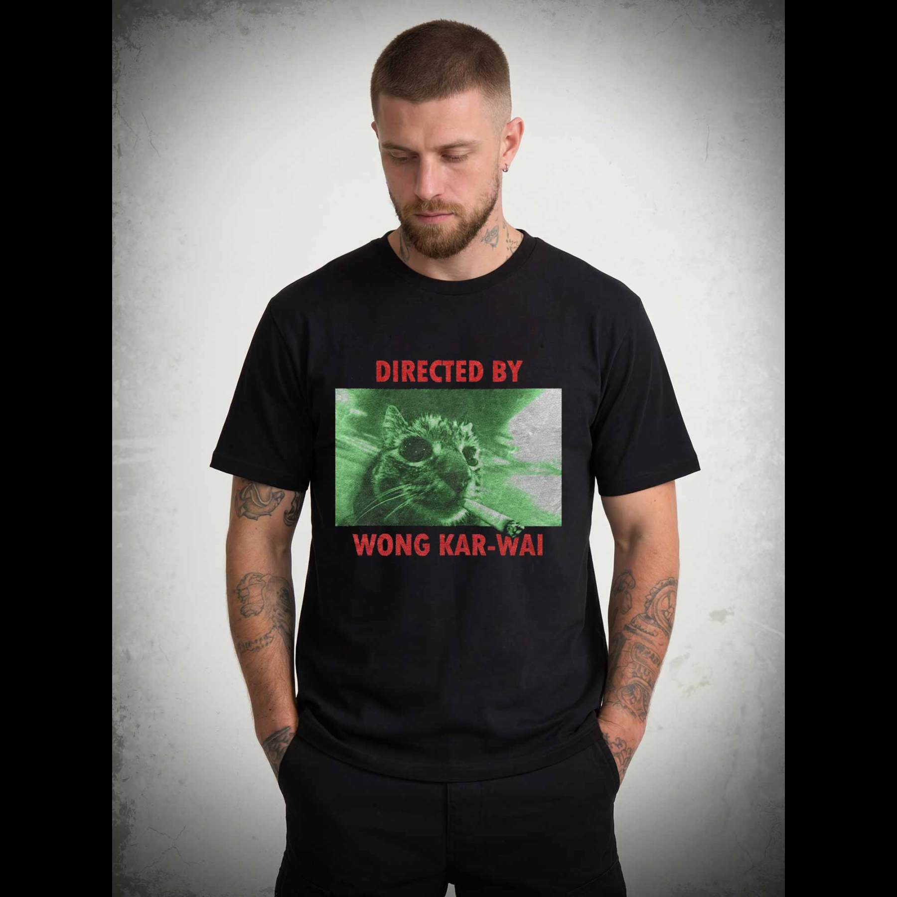 Wong Kar-wai Cat T-shirt