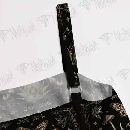 The Dark Moon Wide Straps Maxi Dress
