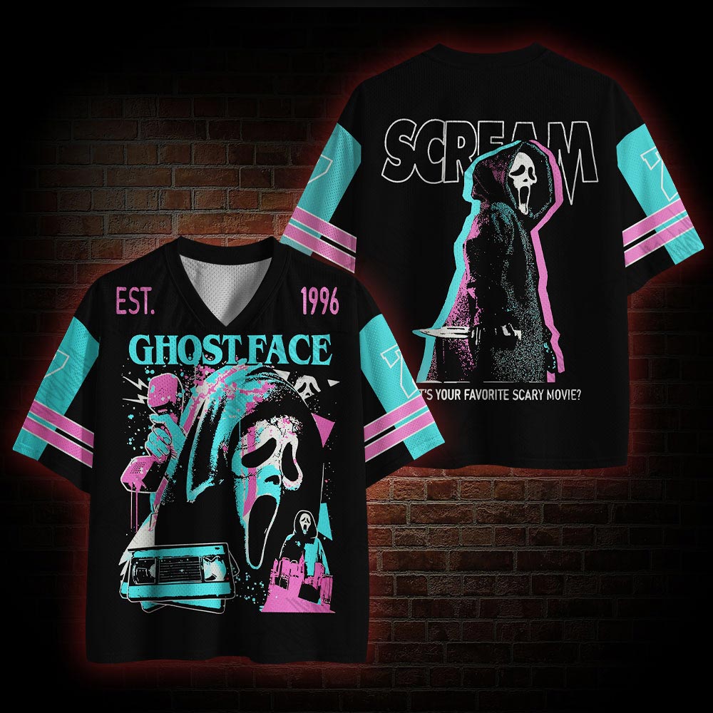 What‘s Your Favortie Scary Movie? Horror Mesh Jersey