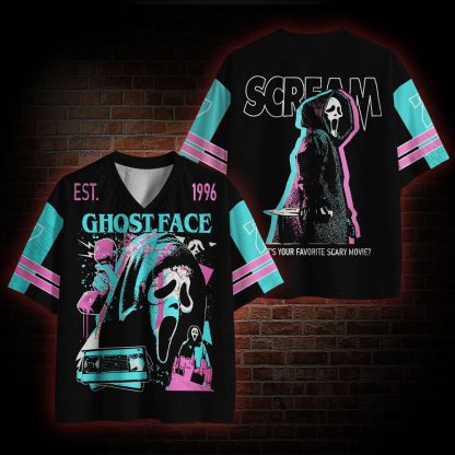 What‘s Your Favortie Scary Movie? Horror Mesh Jersey