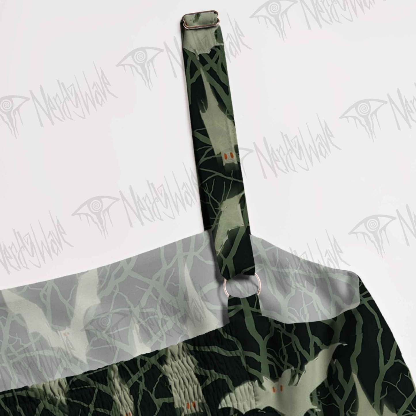 Spirit Bats Wide Straps Maxi Dress