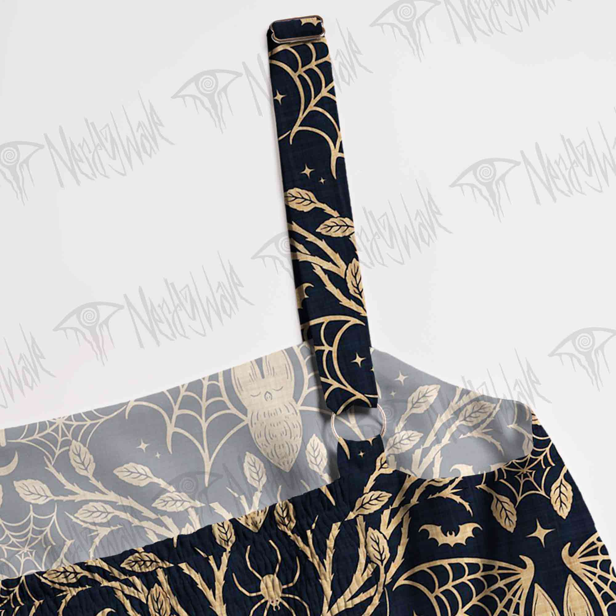 Midnight Manorv Wide Straps Maxi Dress