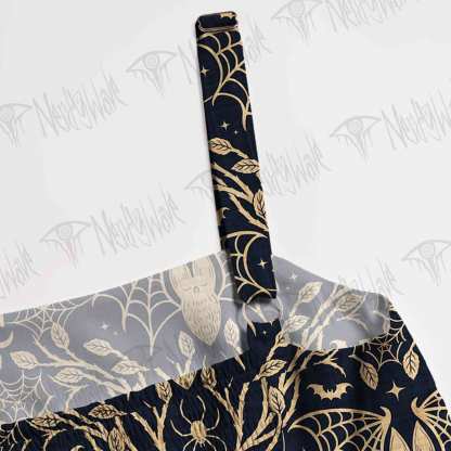 Midnight Manorv Wide Straps Maxi Dress