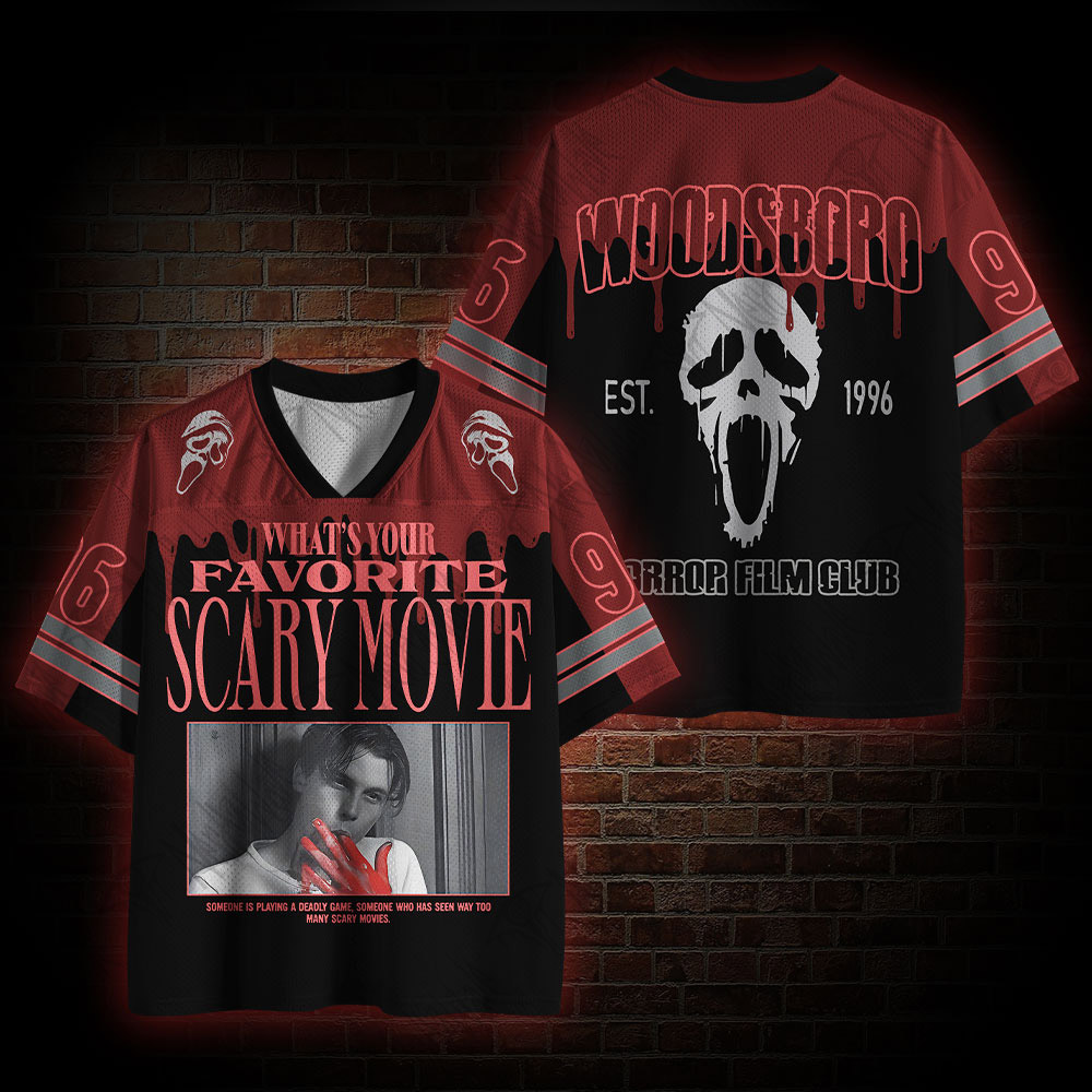 What's Your Favorite Scary Movie Mesh Jersey