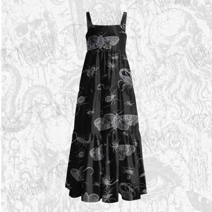 Night Crawlers Wide Straps Maxi Dress