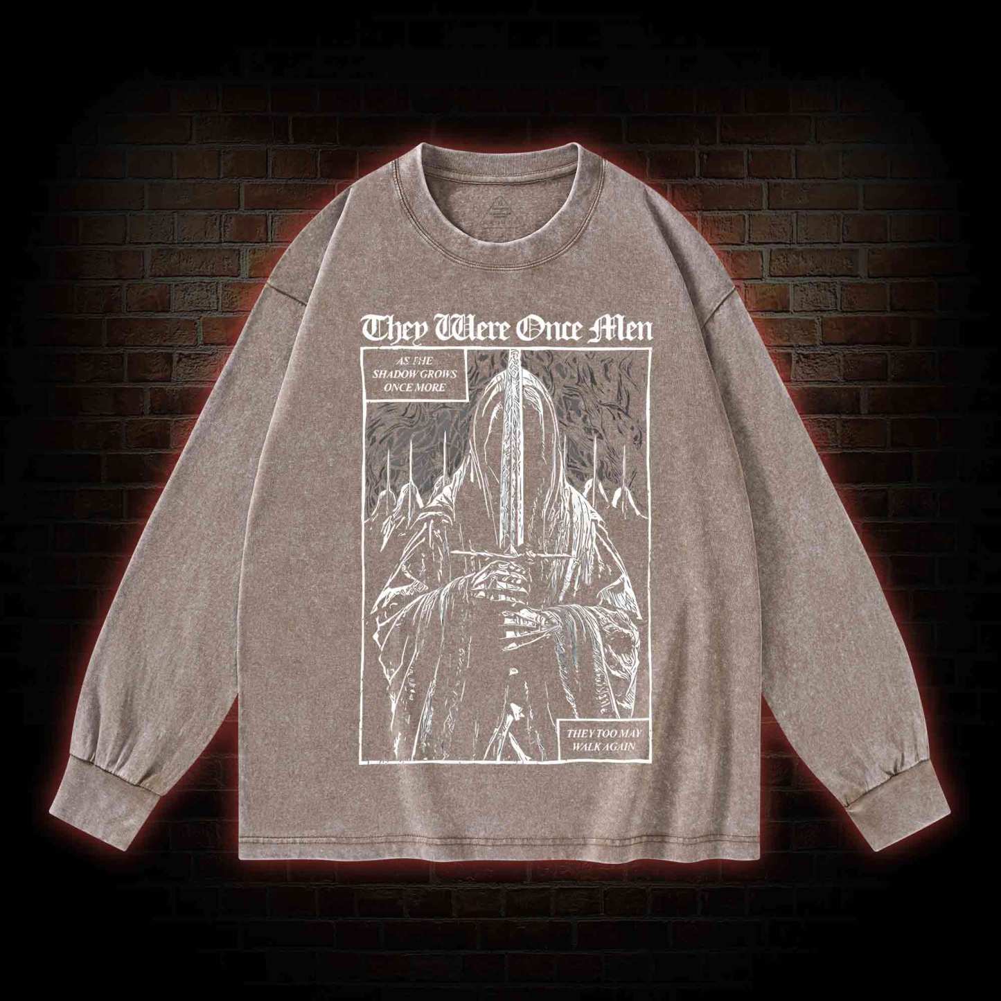 They Were Once Men Washed Long-Sleeve T-shirt
