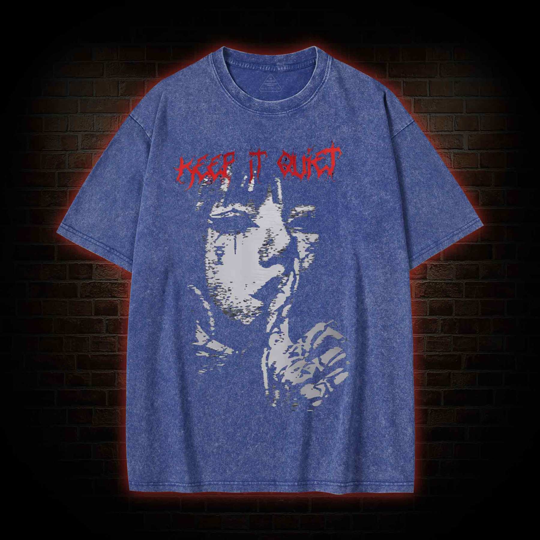Keep it Quiet Washed T-shirt