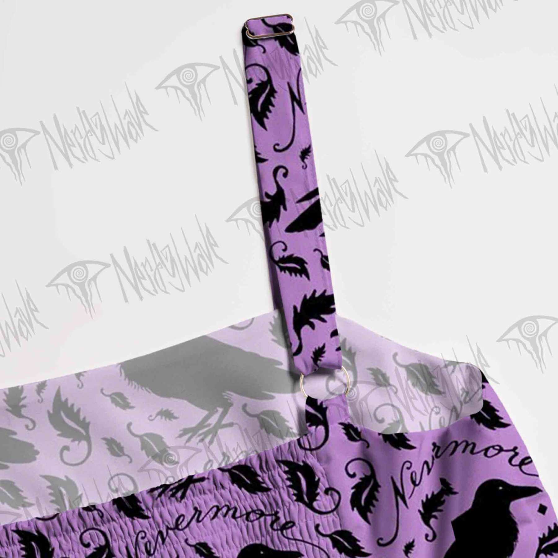 Nevermore Wide Straps Maxi Dress